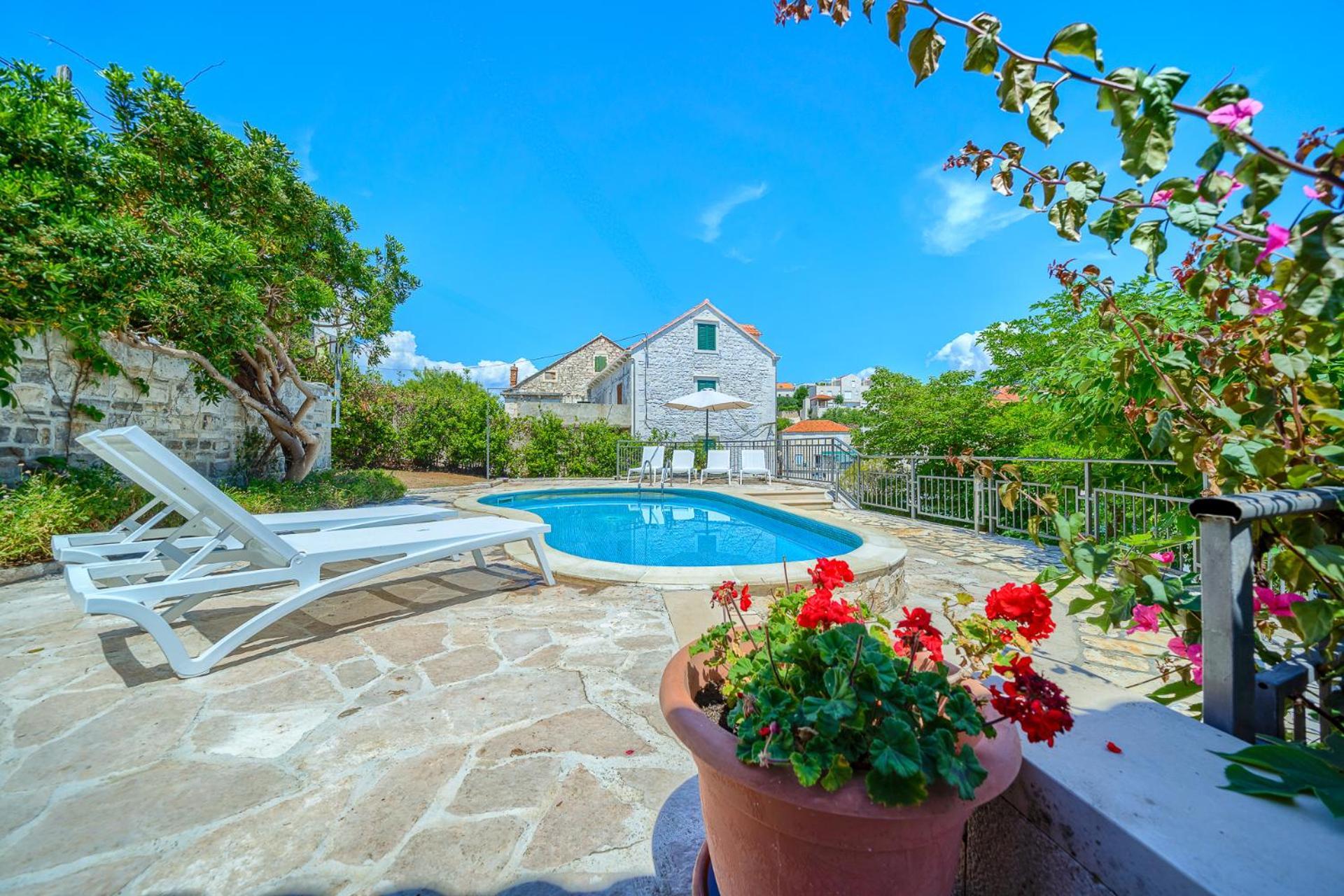 Villa Bonaca Perfect Location For A Holiday With Friends Or Family, Heated Pool Sumartin Kültér fotó